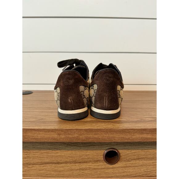 Gucci GG sneakers, Nylon and suede size 8 1/2 - Picture 8 of 15